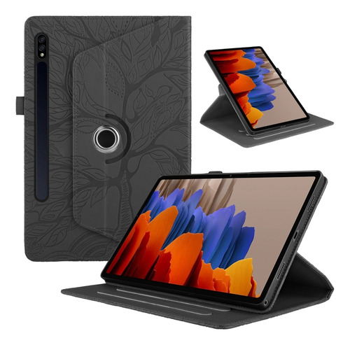 Funda De Tableta Negra Para Galaxy Tab S9/s7/s8