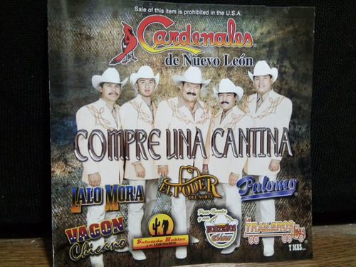 Los Cardenales De Nl Y Varios Grupos Norteños (cd Original)