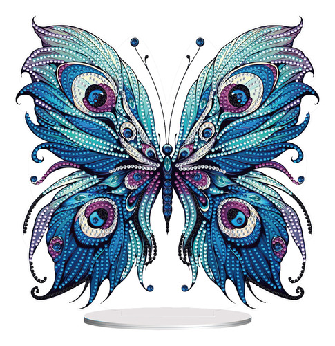 Pintura De Diamante Hecha A Mano Con Mariposas H4k