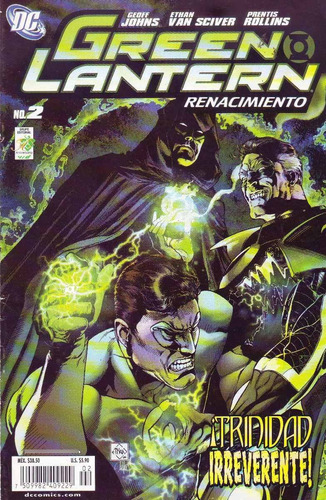 Comic Green Lantern Renacimiento # 2 Editorial Vid Español