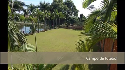 Imagem 30 de 30 de Belíssima Mansão No Condomínio Colinas Do Mosteiro De Itaici - Ch00035 - 68450458