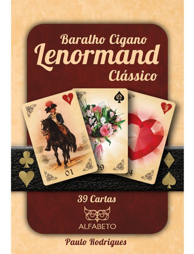 Imagem 2 de 4 de Baralho Cigano Lenormand Clássico + Saquinho Para Proteção