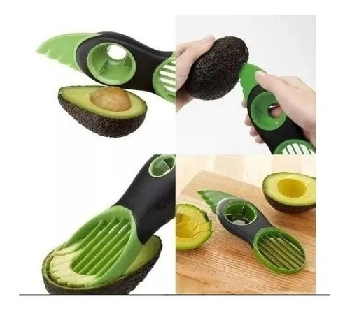 Imagen 3 de 5 de Cortador Palta Oxo 3 En 1 Saca Carozo Corta Rodajas Palermo