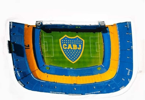 Toallón Estadio Futbol Argentino En Forma Con Bolsa 150cm 
