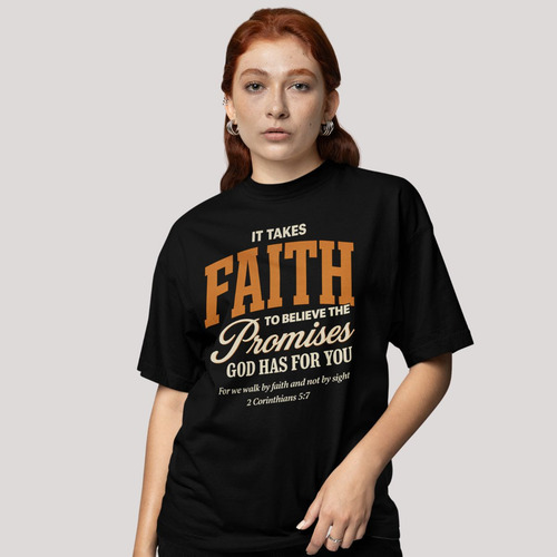 Camiseta Cristã Promises God Has For You Jesus Cristo Gospel