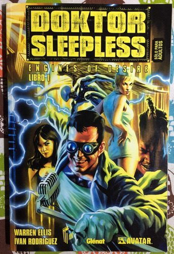 Doktor Sleepless Por Warren Ellis Tomo Unitario Edit Glenat