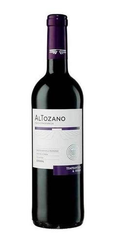 Pack De 4 Vino Tinto Altozano Tempranillo-shiraz 750 Ml
