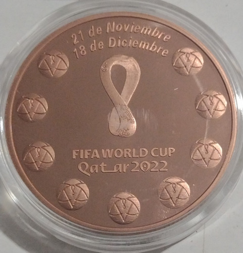 Argentina Medalla Mundial Qatar 2022 - Messi - Colección