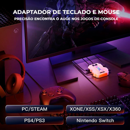 Adaptador Striker Pro Turbo Flex Macro Anti Recoil Ps4/ps3
