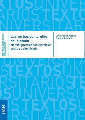 Libro Los Verbos Con Prefijo Del Aleman. Manual Practico ...