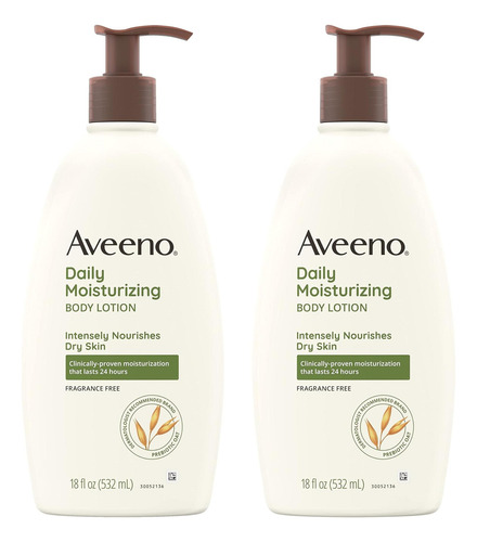 Loção Corporal Hidratante Diária Aveeno Com Aveia E Aveia