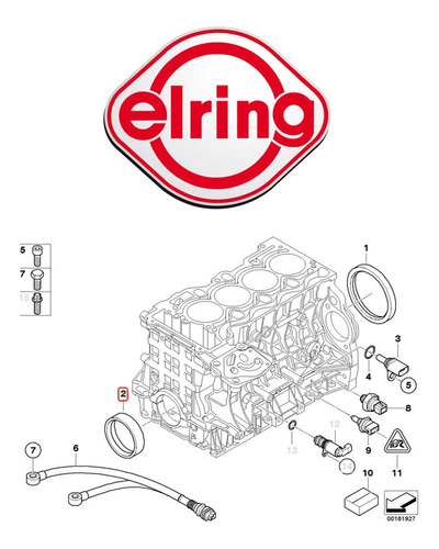 11117511395 Reten Para Eje Bmw 1/3/5/x1/x3/z4