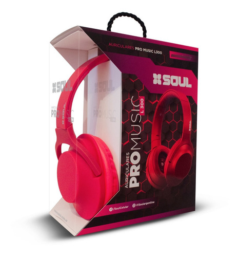 Imagen 2 de 4 de Auriculares Soul L300 Plegables Cable Desmontable Microfono