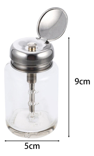Botella De Vidrio, Botella Dispensadora De Bomba De Vidrio