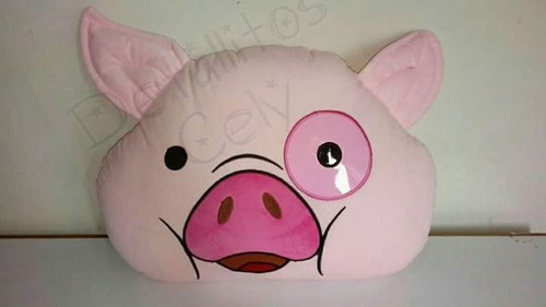 Almohada Cojín Chanchito Chancho Cerdito Feliz Cerdo Feliz!!