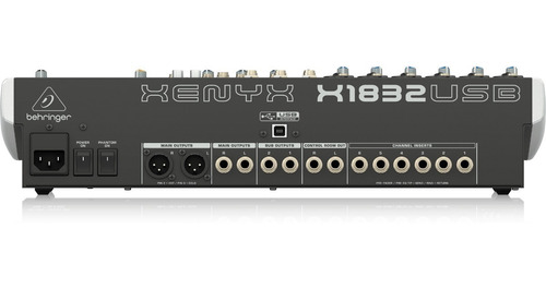 Behringer Xenyx X1832-usb Consola Mixer Con Efectos Oferta!!