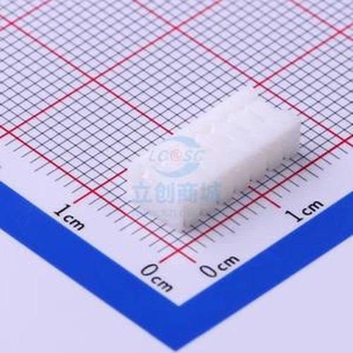 100 Pcs 2.0mm Horizontal Board-in Housing White Crimp