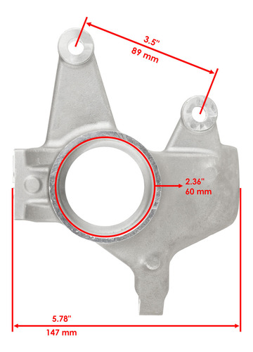 Caltric 705403307 705403308 Front Wheel Left And Right K Cch