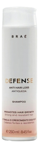  Shampoo Antiqueda Braé Defense 250ml Cabelos Resistentes