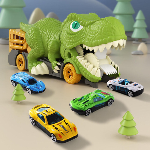 Coches Devoradores De Dinosaurios 6 Coches Pequeños
