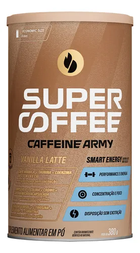 Supercoffee Vanilla Latte - Economic Size (380g) - Caffeine Army