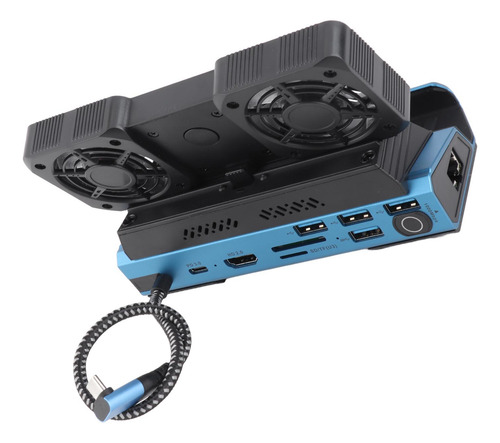 Estación De Acoplamiento Usb C Para Videoconsola 9 En 1 Para