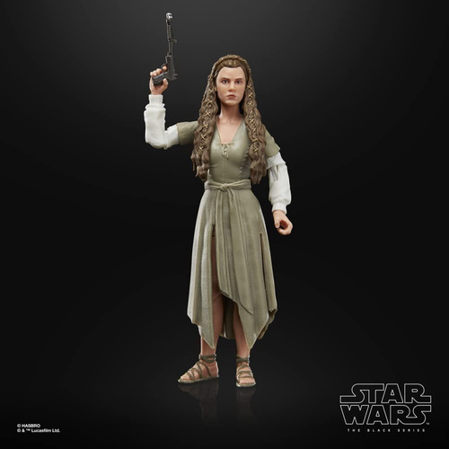 Figura De Acción Hasbro The Black Series Princess Leia 4