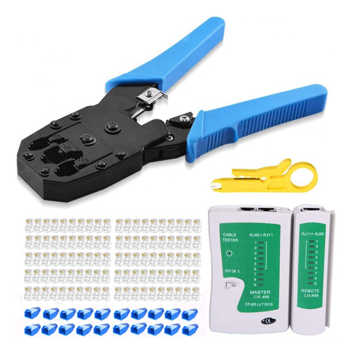 Gaobige Kit De Herramientas De Crimpado Rj45, Herramienta De