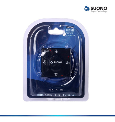 Adaptador Hdmi Switch 1 Salida 3 Entradas