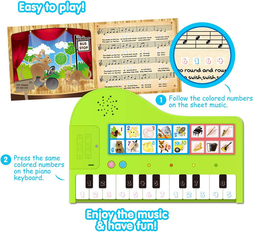Best Learning O Meu Primeiro Livro De Piano - Livro Music...