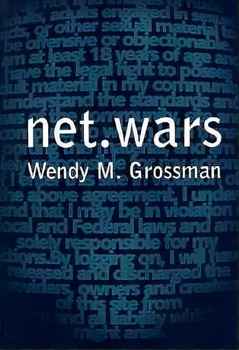 Net.wars, De Wendy Grossman. Editorial New York University Press, Tapa Dura En Inglés