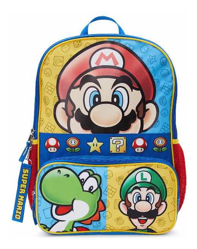 Morral Bolso Escolar Super Mario Bros