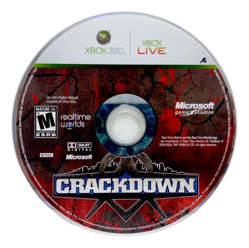 Crackdown Xbox 360 En Español (solo Disco) (Reacondicionado)