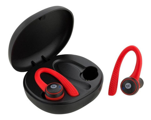 Fone De Ouvido Bluetooth Fit 5.0, 3h De Uso Vermelho Bright