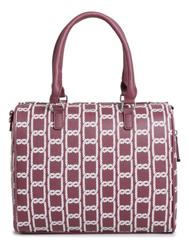 Bolsa Bowling Nautica A12497 Color Bordó