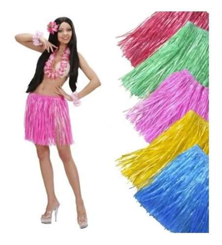 10 Corta Falda Hawaiana Fiesta Alberca Luau Tiki Aloha | Meses sin intereses 10 Corta Falda Hawaiana Fiesta Alberca Luau Tiki Aloha | Meses sin intereses
