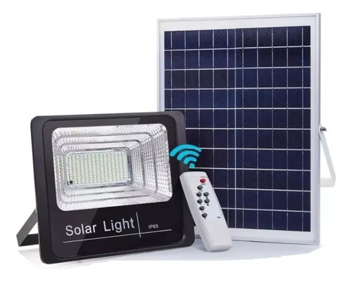 Lampara Luz Foco Solar 45w /170 Led ,exterior, C/control