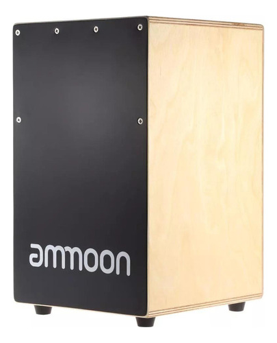 Tambor Cajon Drum, Patas De Goma, 24 X 23 Pulgadas, Amonila