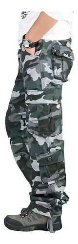 Pantalones De Trabajo De Combate Camuflados Para Hombre