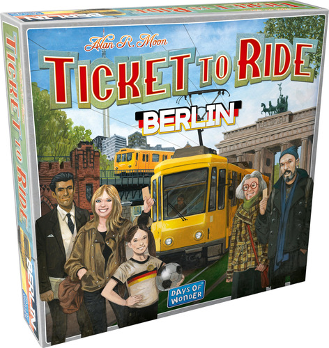 Ticket To Ride Berlin Juego De Mesa | Juego De Estrategia D.