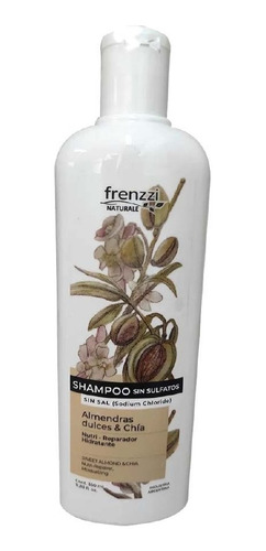 Shampoo Frenzzi Almendras Dulces Y Chía Sin Sulfatos X 350ml