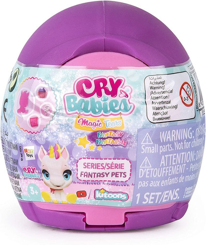 Cry Babies Magic Tears Fantasy Pets Muñecas Coleccionables 