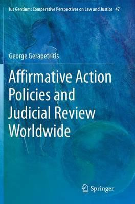 Libro Affirmative Action Policies And Judicial Review Wor...