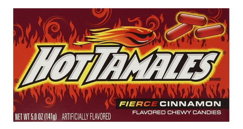 Caja De Dulces De Canela Hot Tamales 5 Oz (140g) Envio Ya