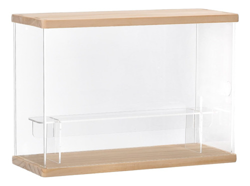 Meccanixity Vitrina De Acrilico Transparente Con Luz Led, 1