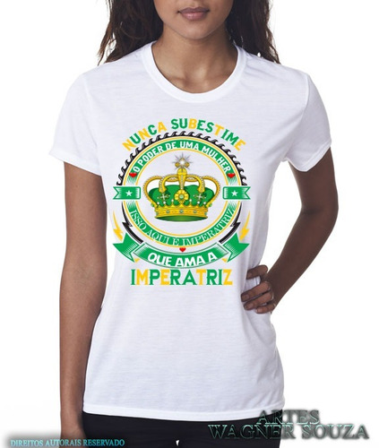 Camisas Femininas Escola De Samba ( Lindas) Tm P/m/g Padrão