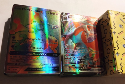 100 Cartas Pokémon 50gx 50vmax  Alternativas Brillantes