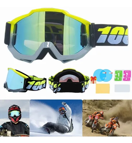 Gafas de moto para hombre, lentes de carreras para Motocross