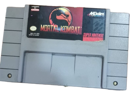 Juego Mortal Kombat Super Nintendo (Reacondicionado)