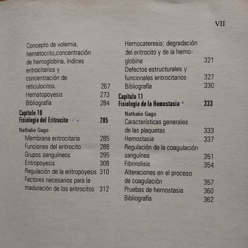 Libro Elementos De Fisiología Humana Vol. 1 Medicina (Usado)